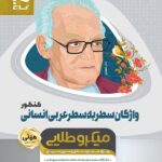 واژگان سطر به سطر عربی انسانی مینی میکرو طلایی گاج