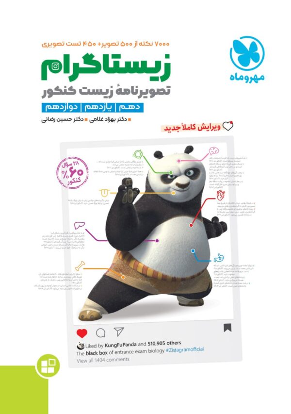 زیستاگرام تصویرنامه زیست شناسی کنکور مهروماه