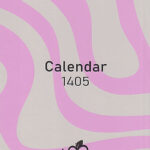 سررسید پلنر Calendar 1405 صورتی خیلی سبز