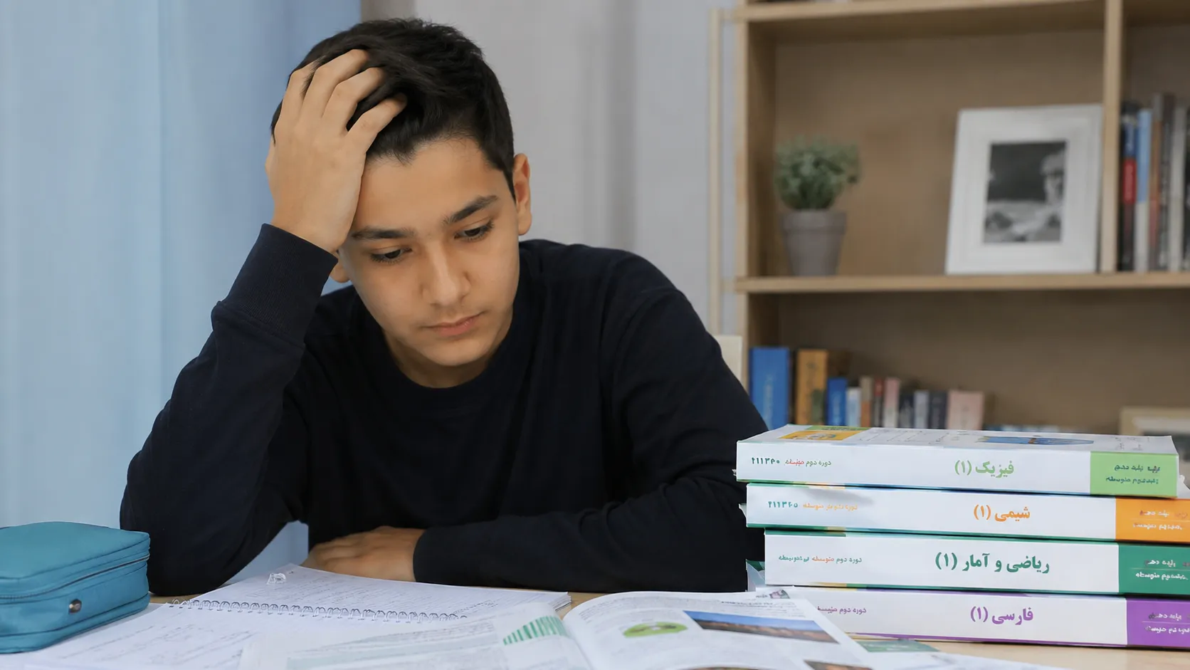 اگر کتاب درسی را گم کردیم چه کنیم